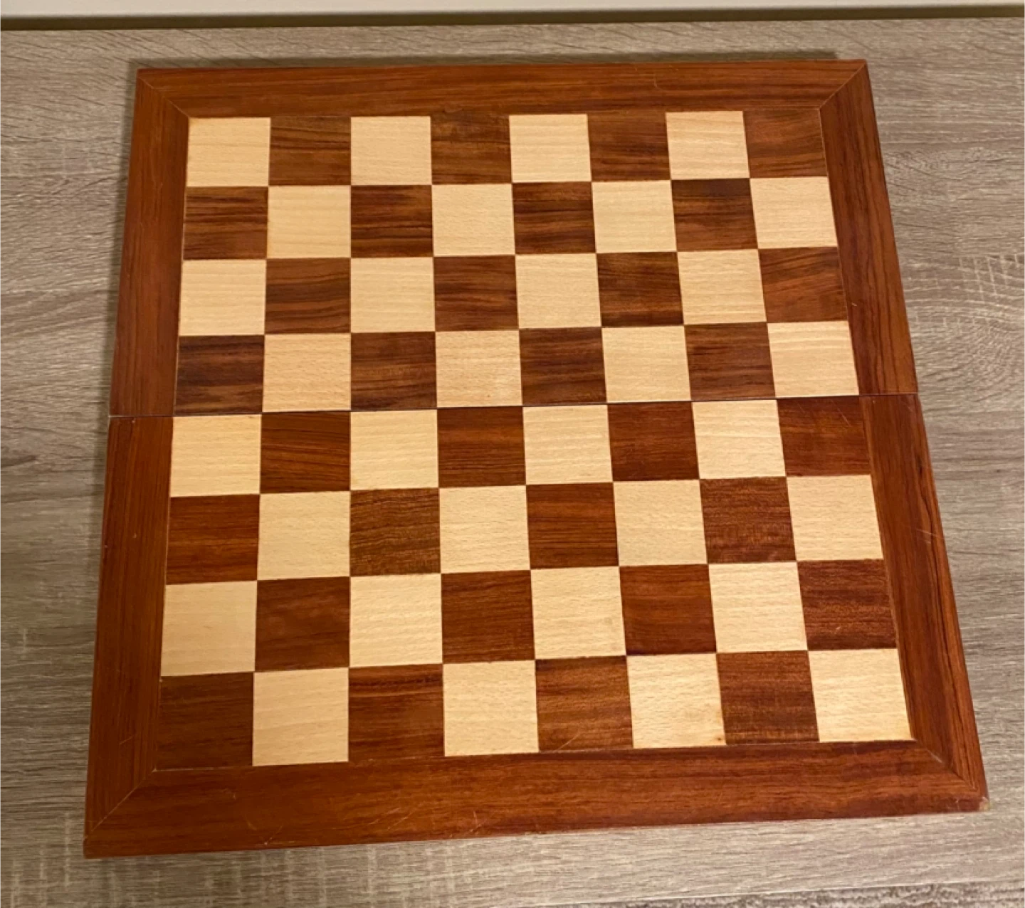 Large Foldable Wooden Chess Set