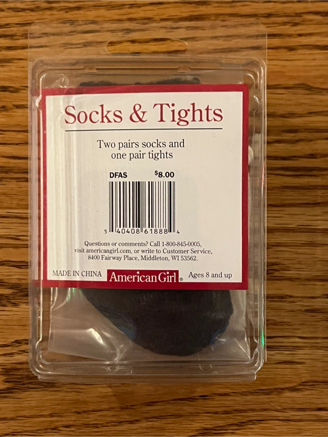 American Girl doll accessory, socks, tights & Platform slides - photo 2