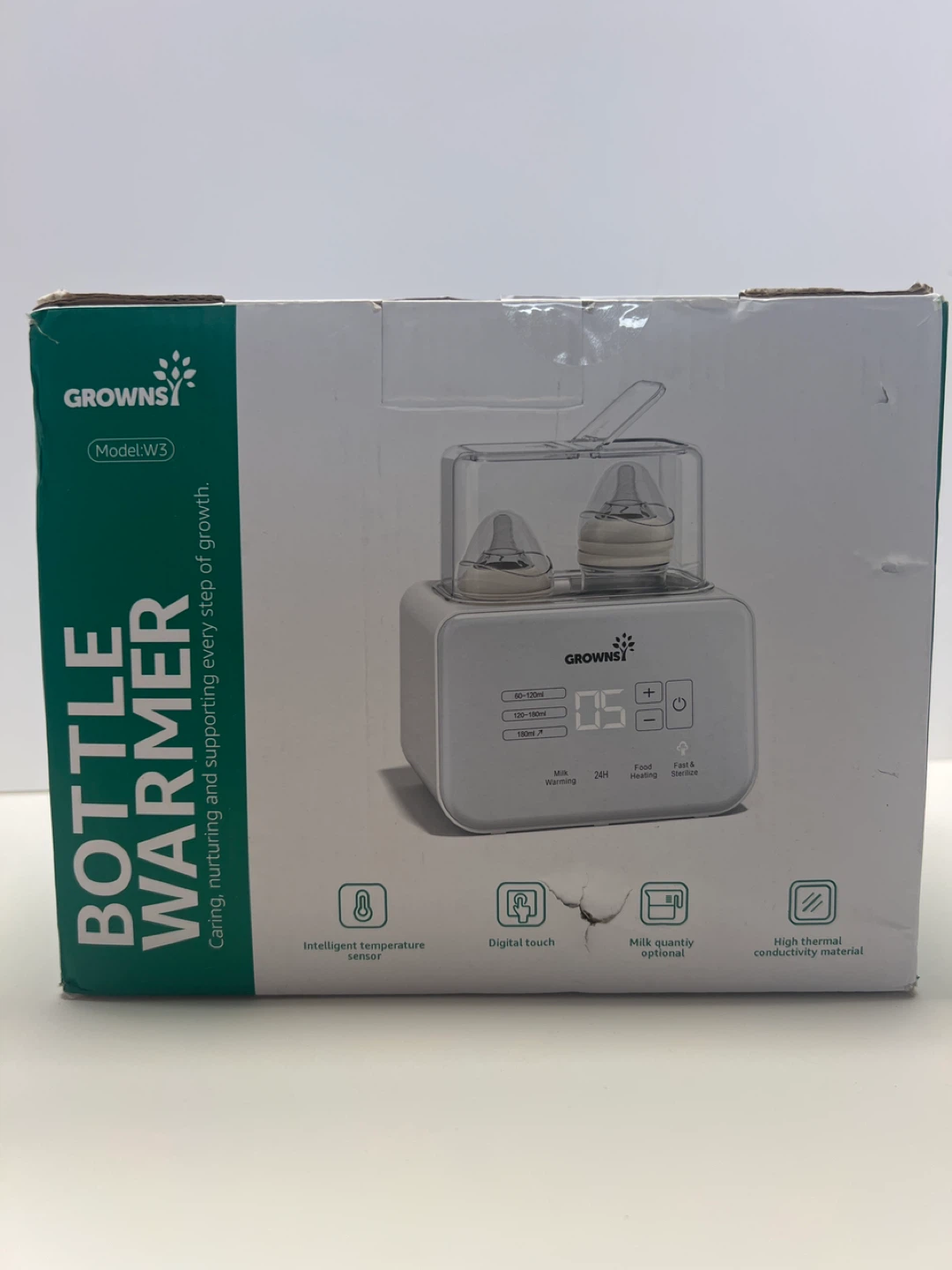 Grownsy W3 Bottle Warmer - Like New!