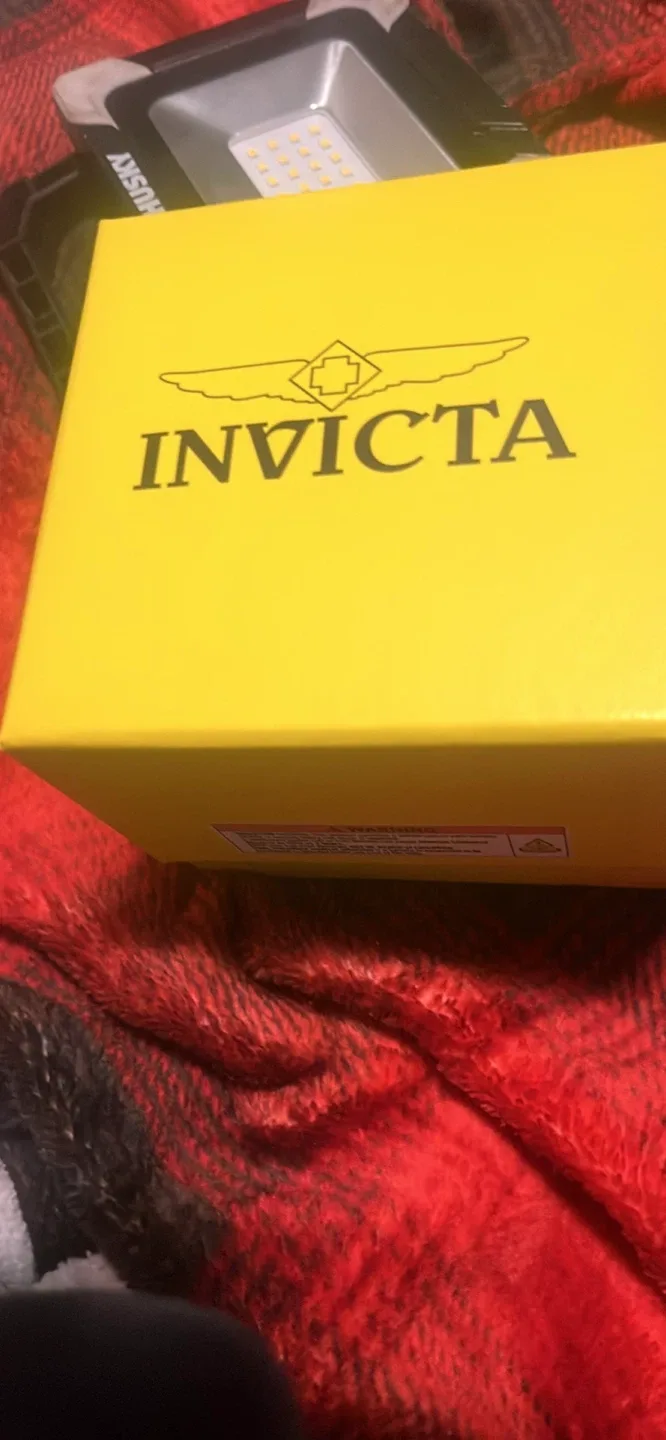 Invicta Men's Watch with Blue Dial