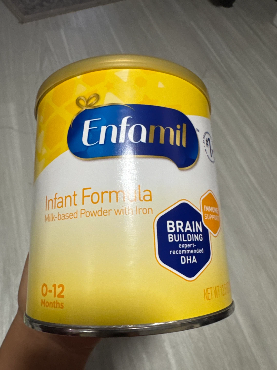 4counts Enfamil  (0-12 Months) 12 cada uno