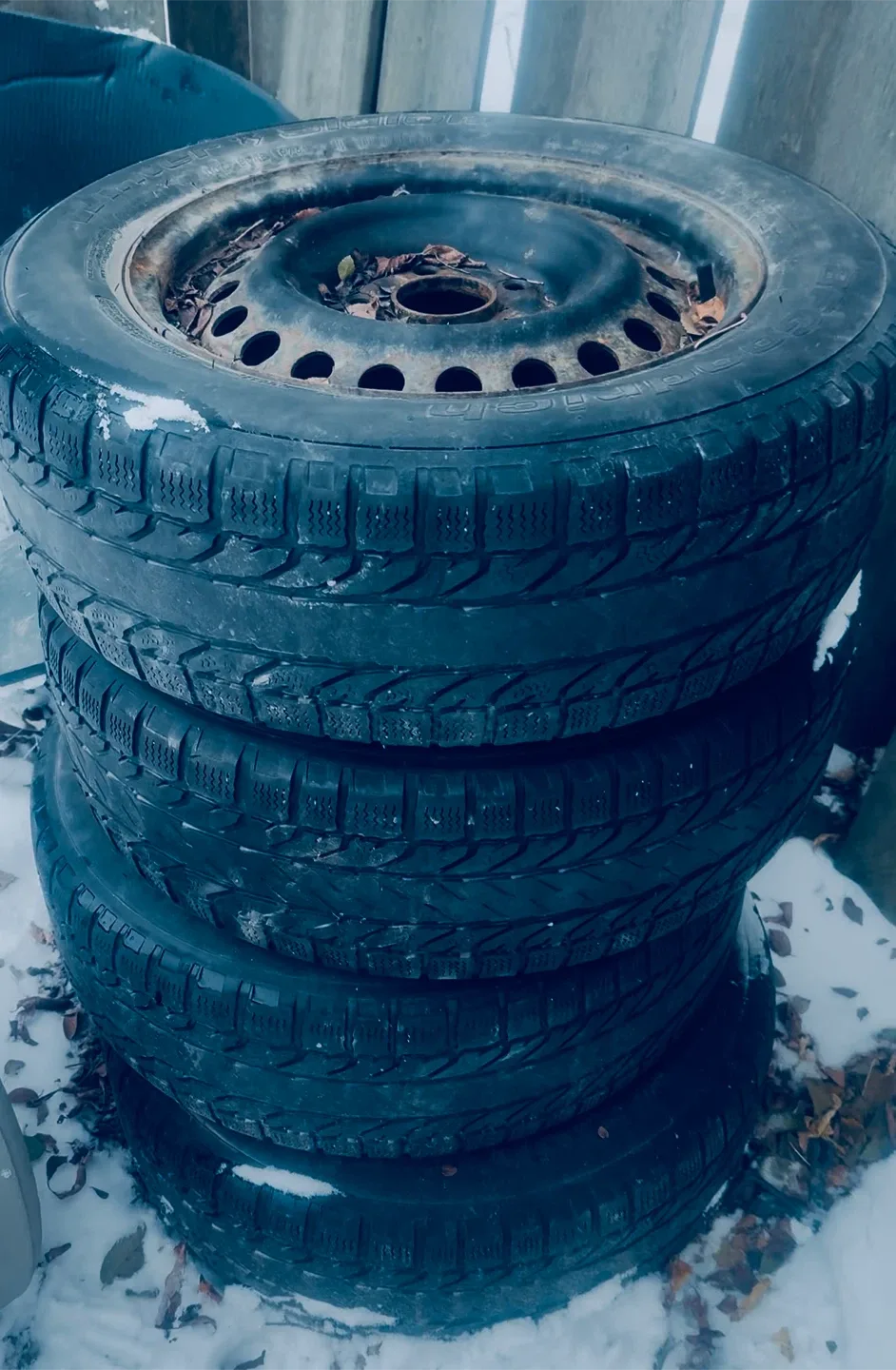 Set of 4 Used Winter Tires