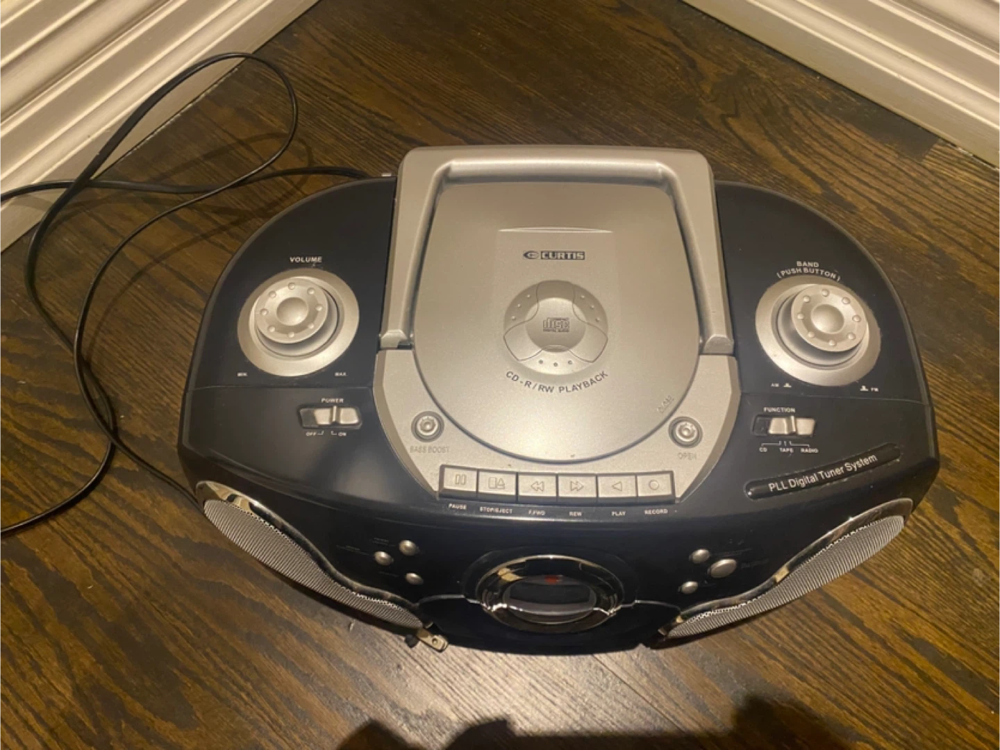 Curtis CD player, tape and radio functions. - photo 2