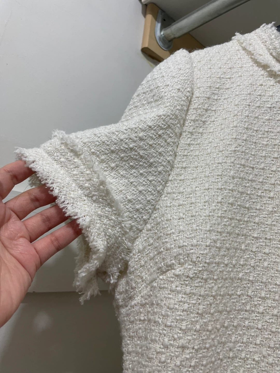 Femme Ivory Tweed Dress - from TD core - photo 3