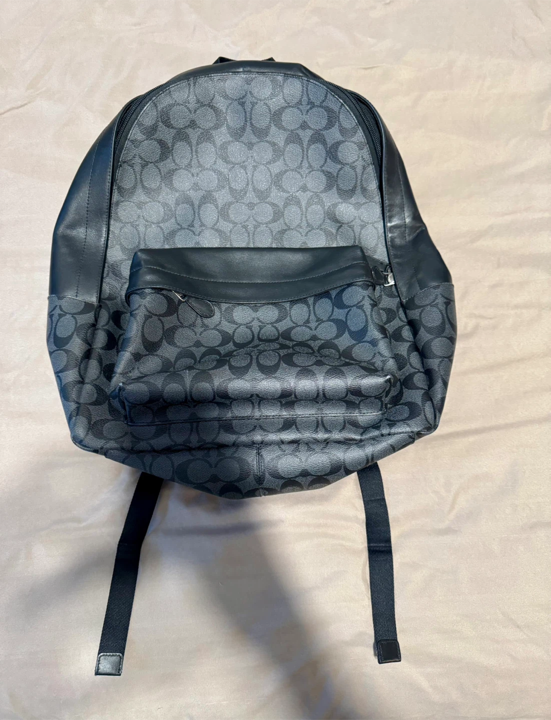 Coach Signature Leather Backpack F55398