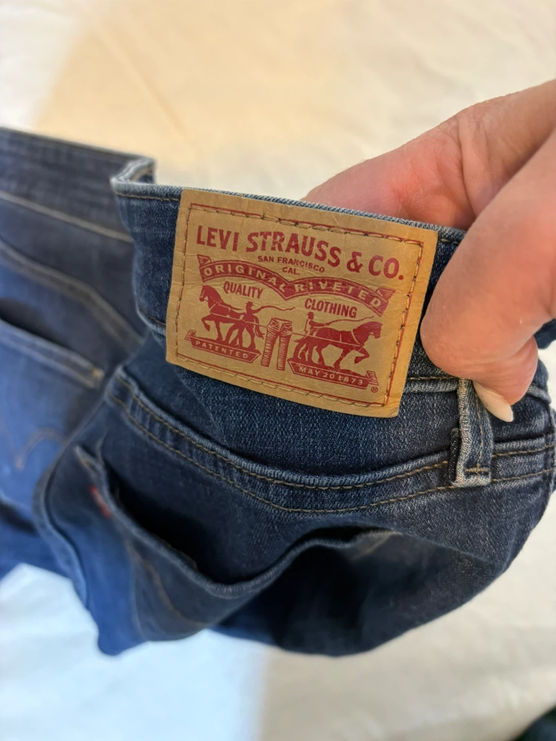 Levi's Mid Rise Skinny Jeans - Size 12 - photo 5