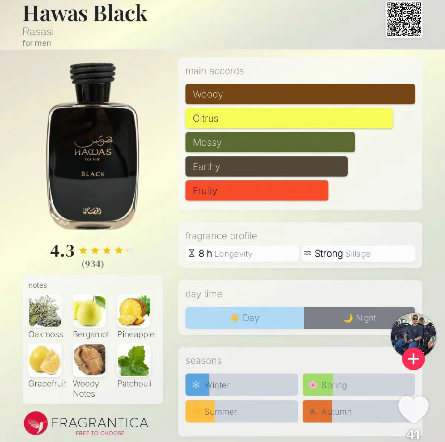 Rasasi Hawas Black for Men - photo 3