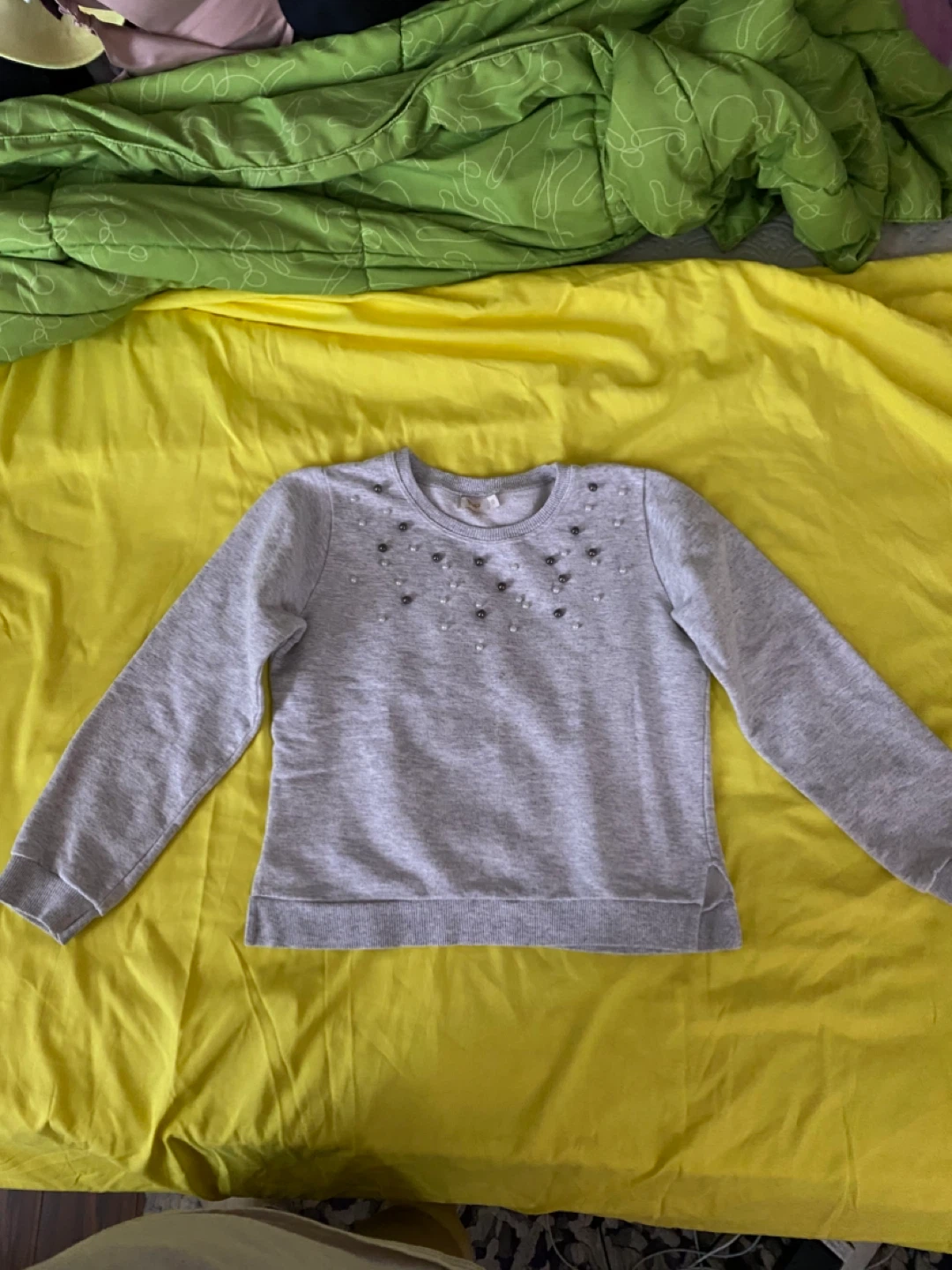 MCK Kids Grey Sweatshirt Size 10