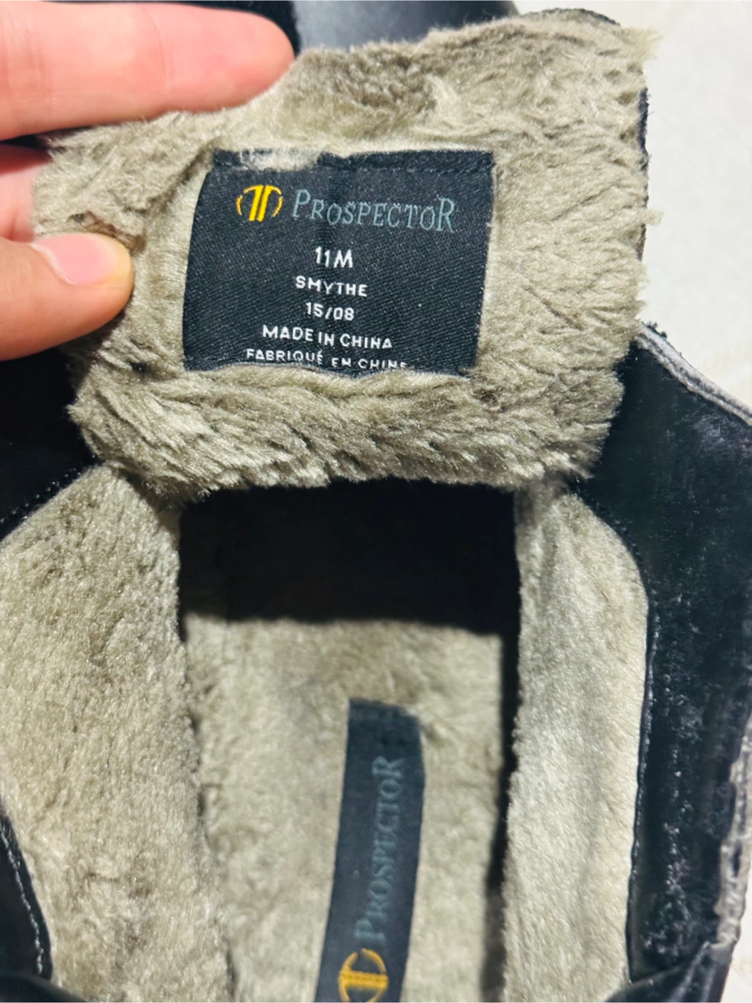 Prospector Smythe Black Boots Size 11M - photo 3