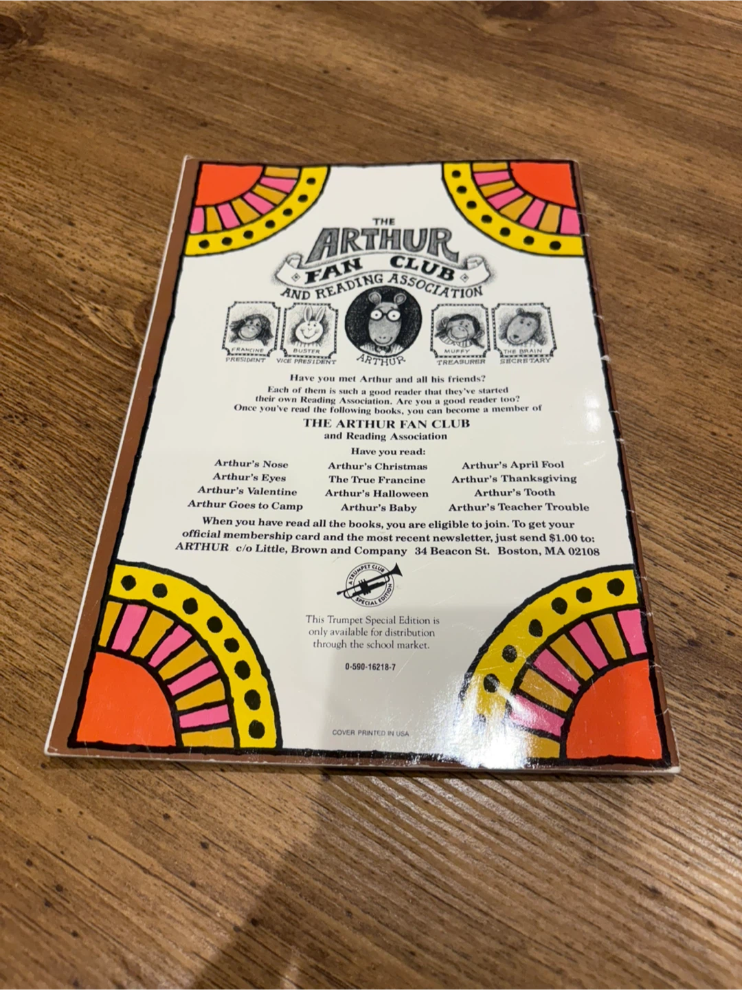 The very first Arthur Book - photo 2