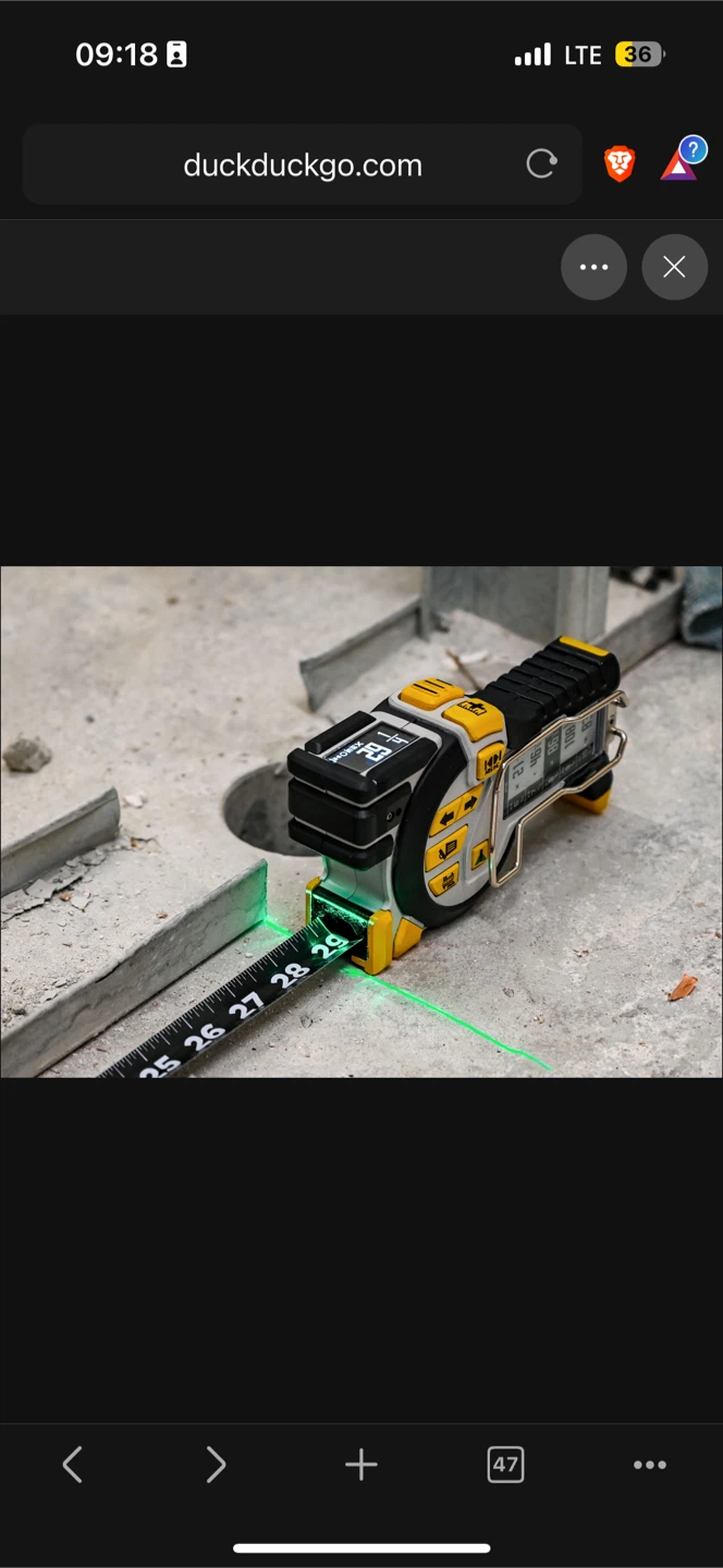 *New* $400+ Reekon M1 Tomahawk Laser Tape Measure - photo 2