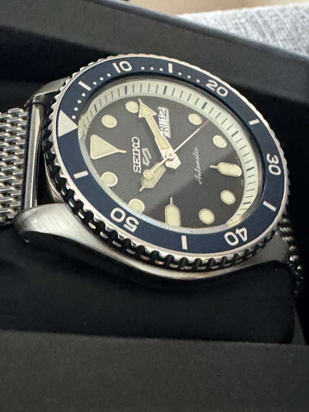 Seiko 5 Sports SRPD71 Blue 42mm Automatic Watch 4R36-07G0 - photo 5