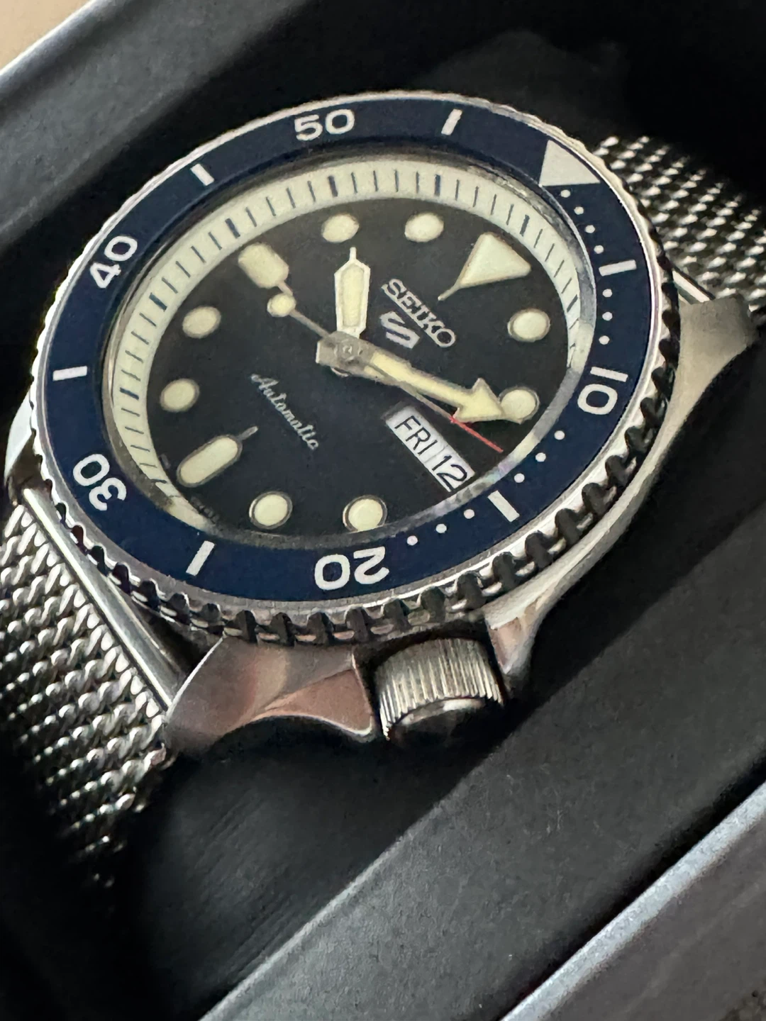 Seiko 5 Sports SRPD71 Blue 42mm Automatic Watch 4R36-07G0 - photo 4