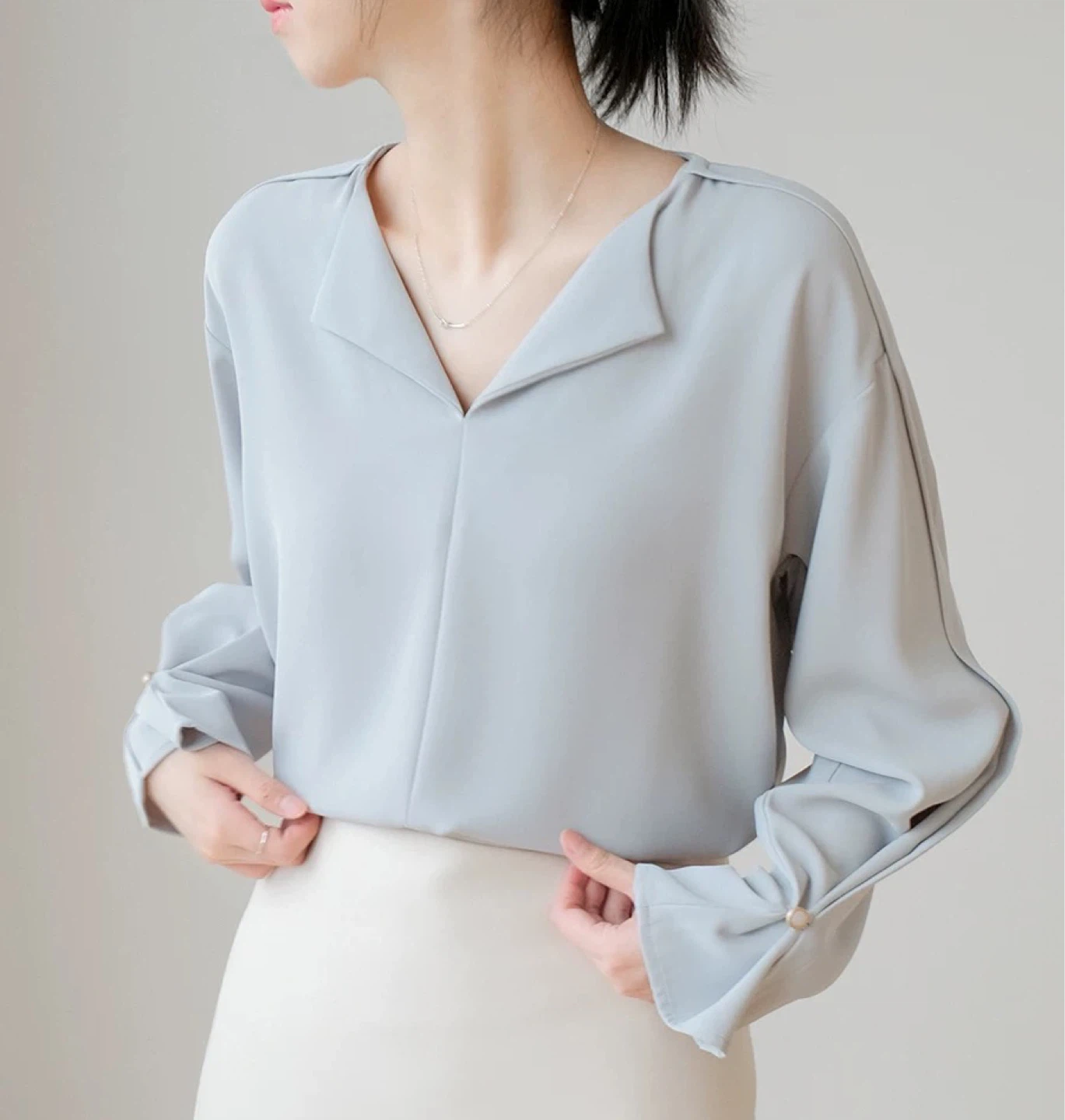 Light Blue Blouse - photo 2