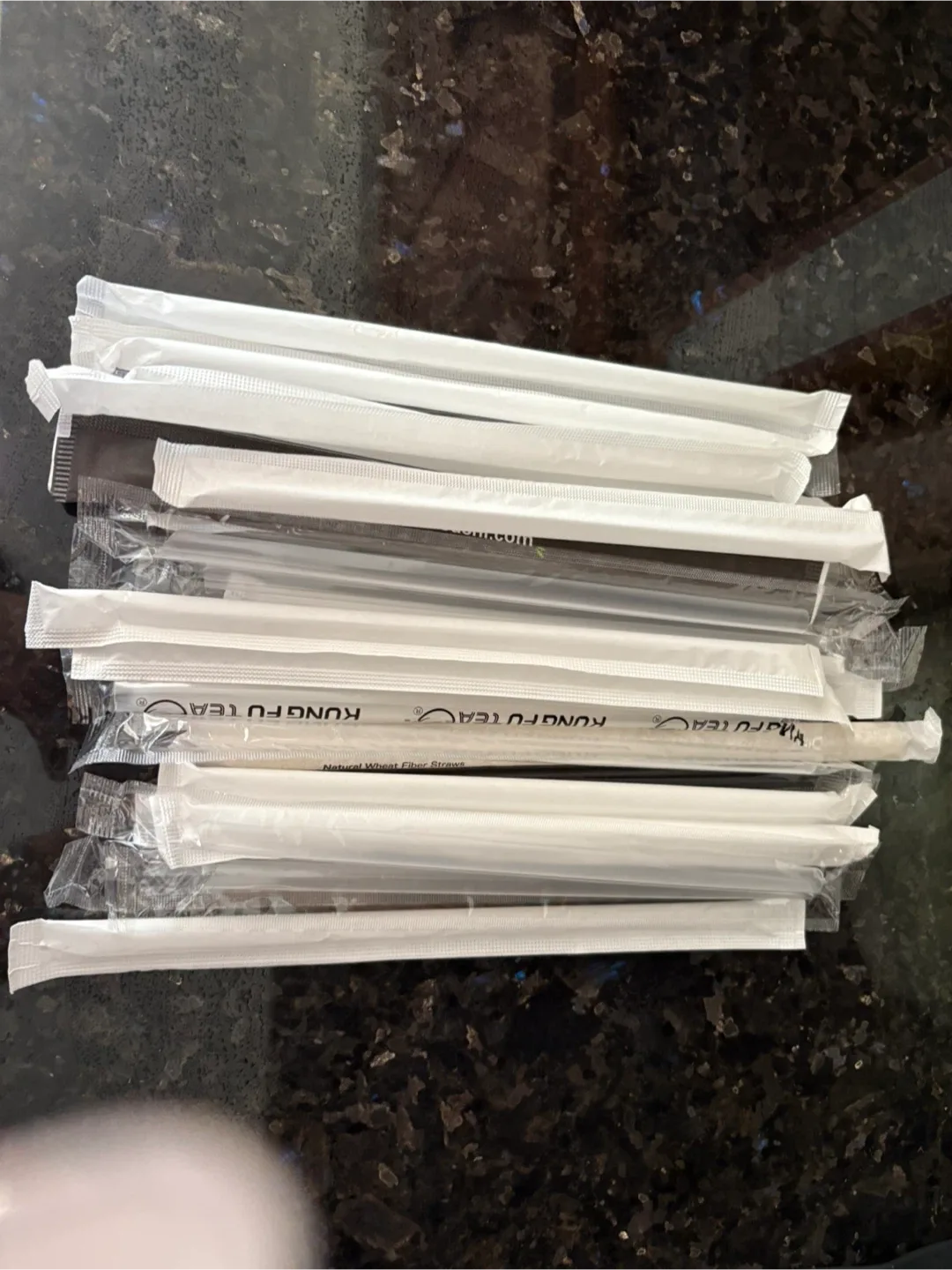 Free individually wrapped straws party kids