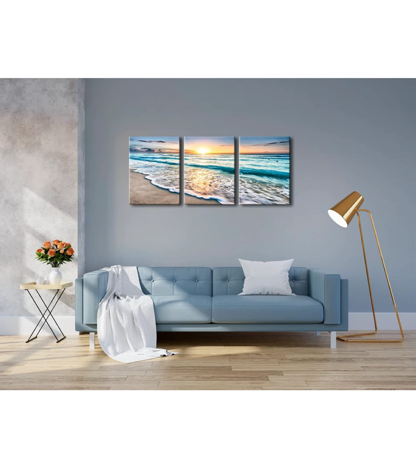 Beach Canvas Wall Art - 3 Piece Set - photo 5