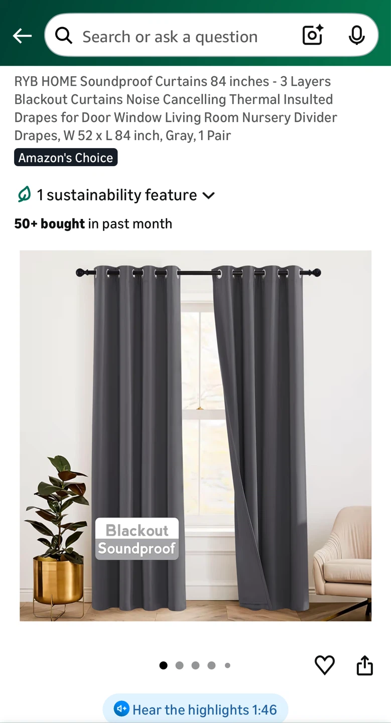 Blackout Curtains 84 inch