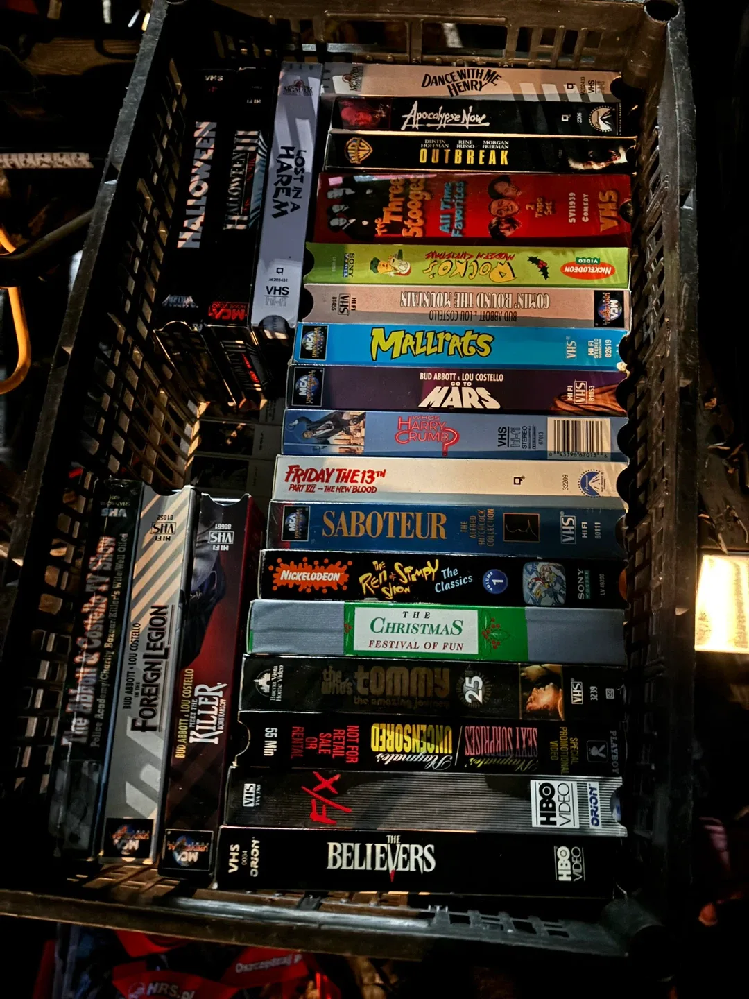 VHS Tape Collection