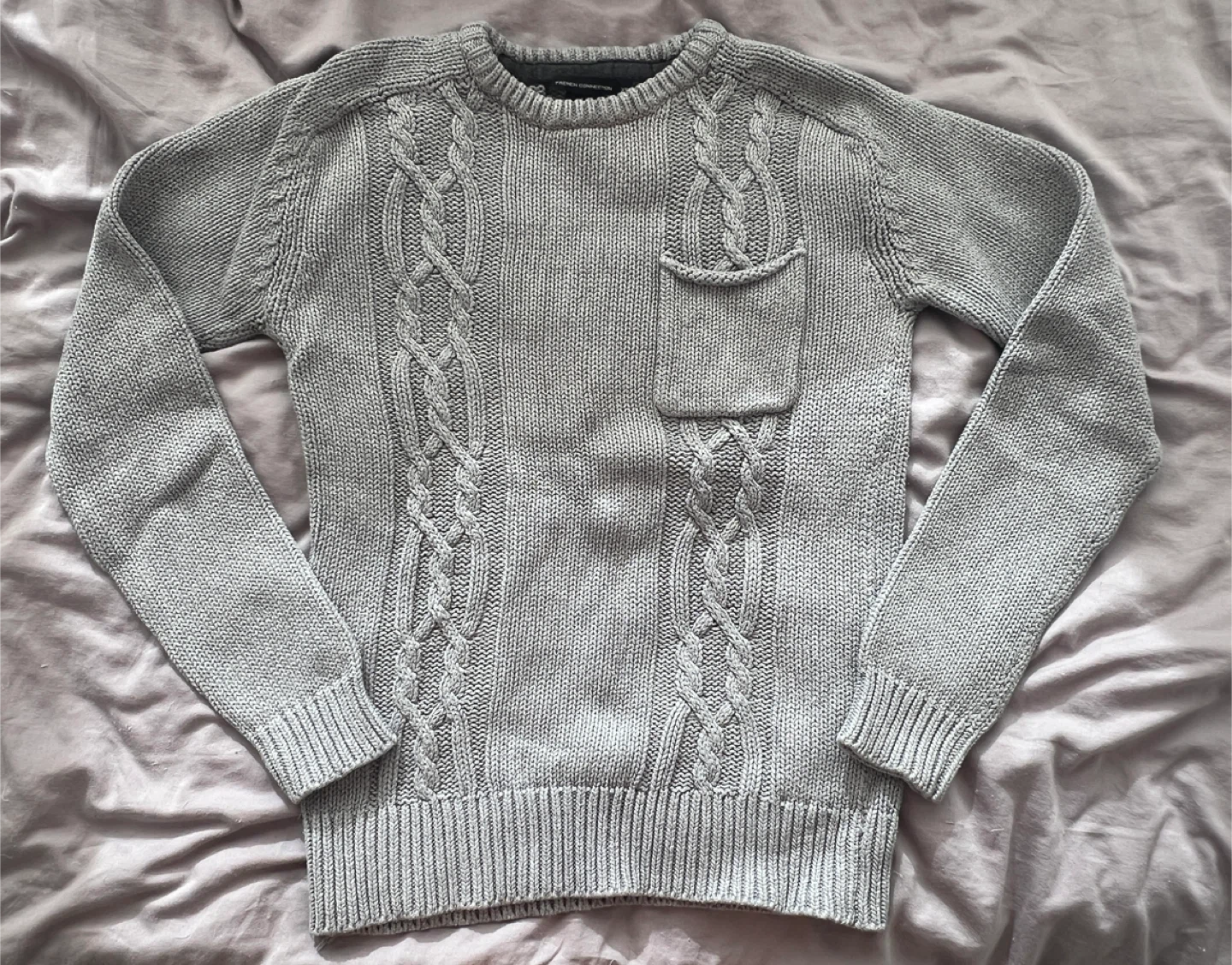 French Connection Grey Sweater - Size XS