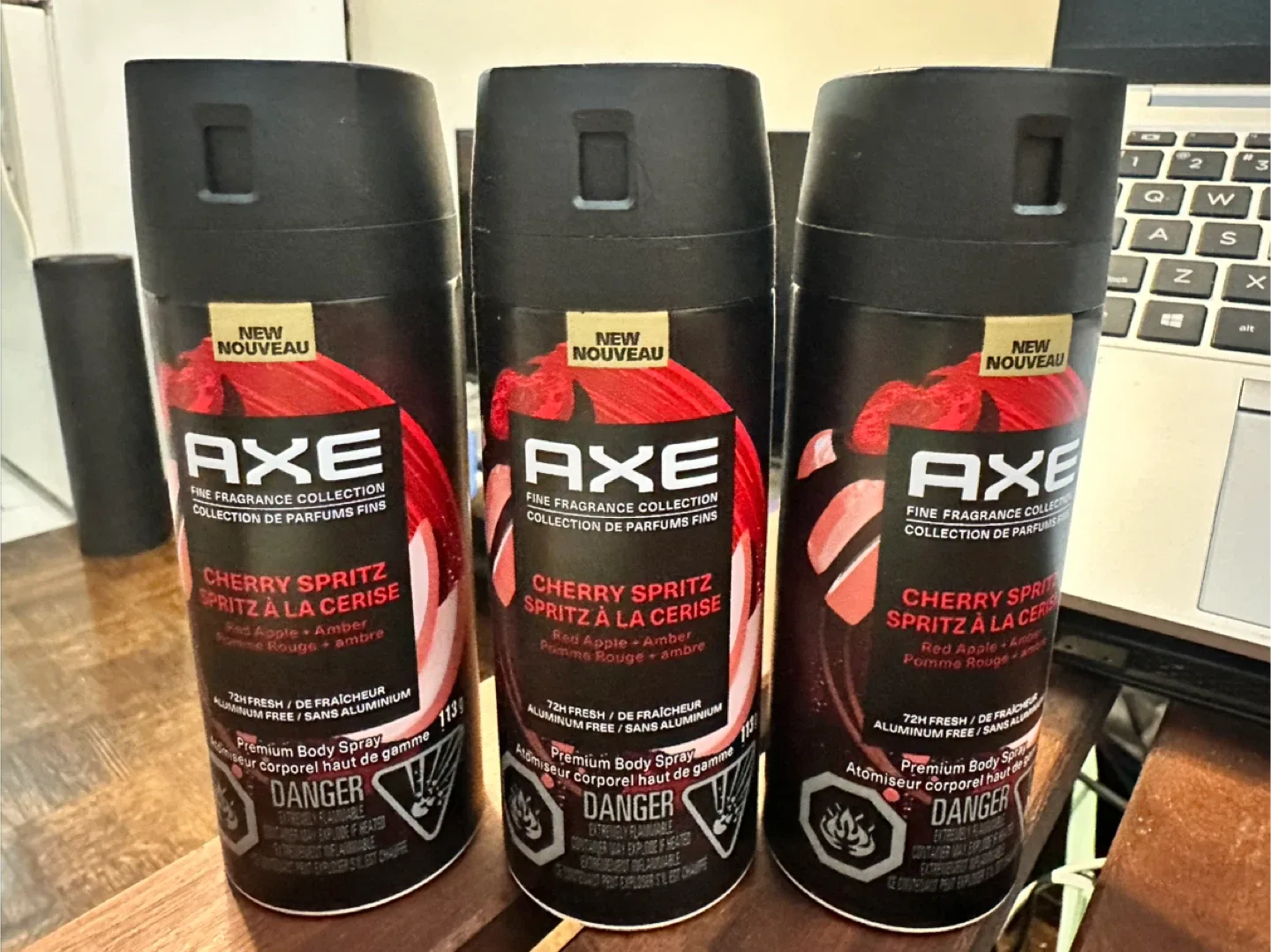 🆕 3 Axe Cherry Spritz Body Spray