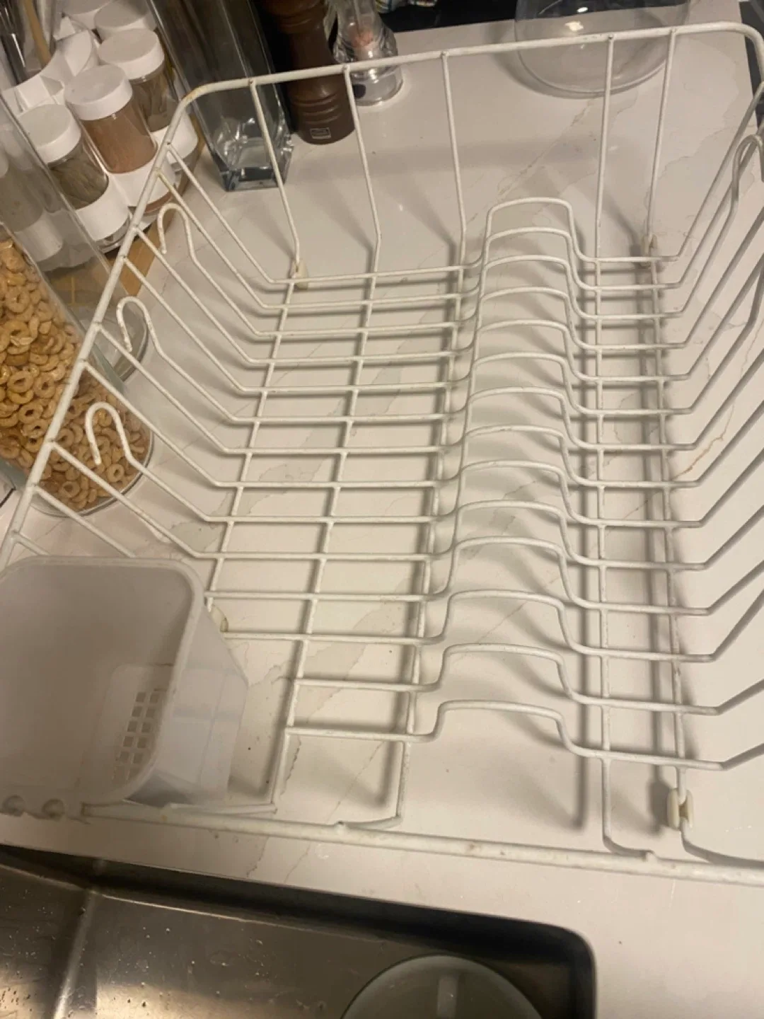 White Dish Rack