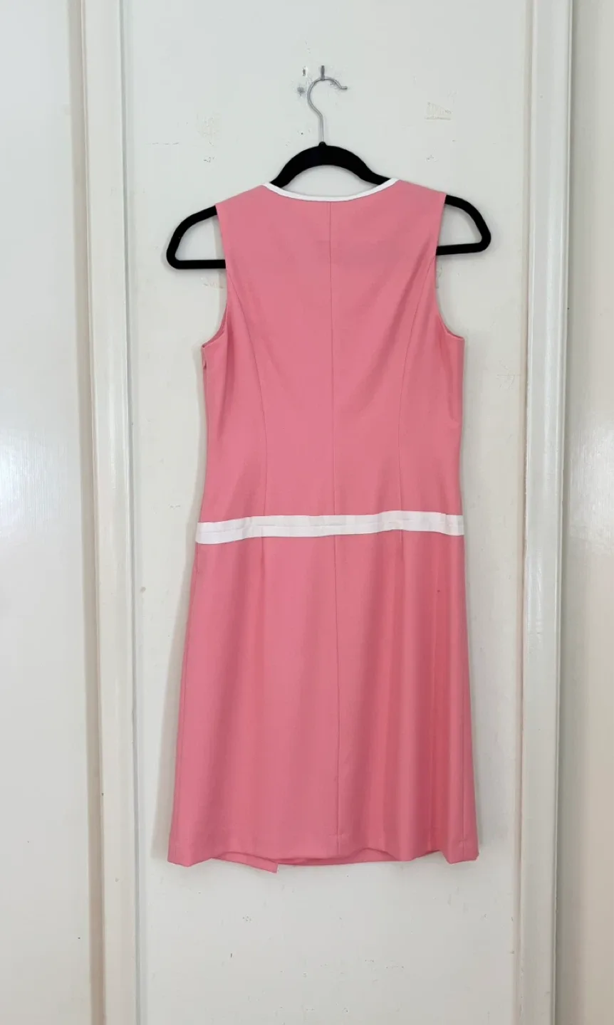 U'db @London Pink Wool Dress - Size 36 image indicator(2)