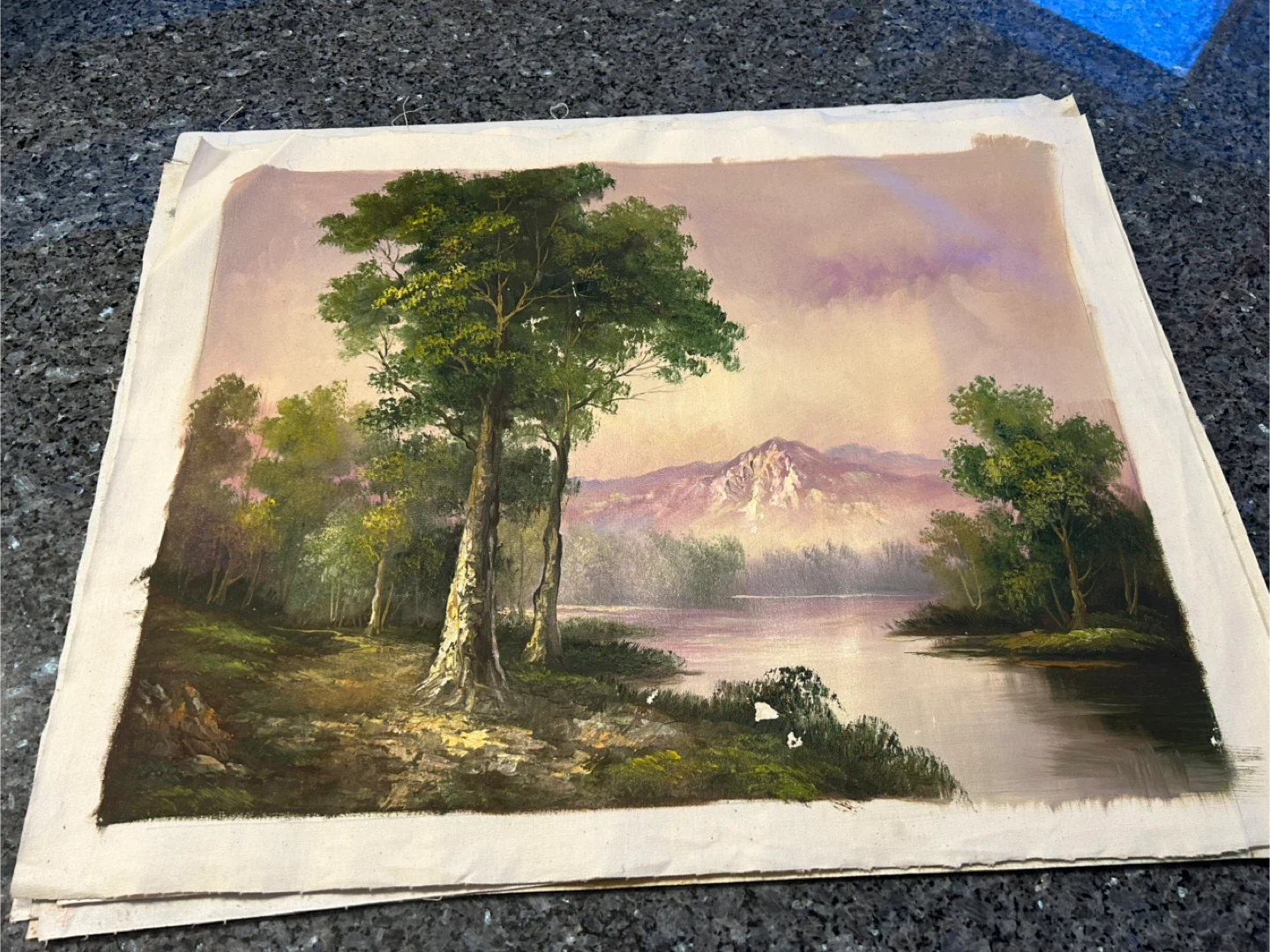 Oil canvas