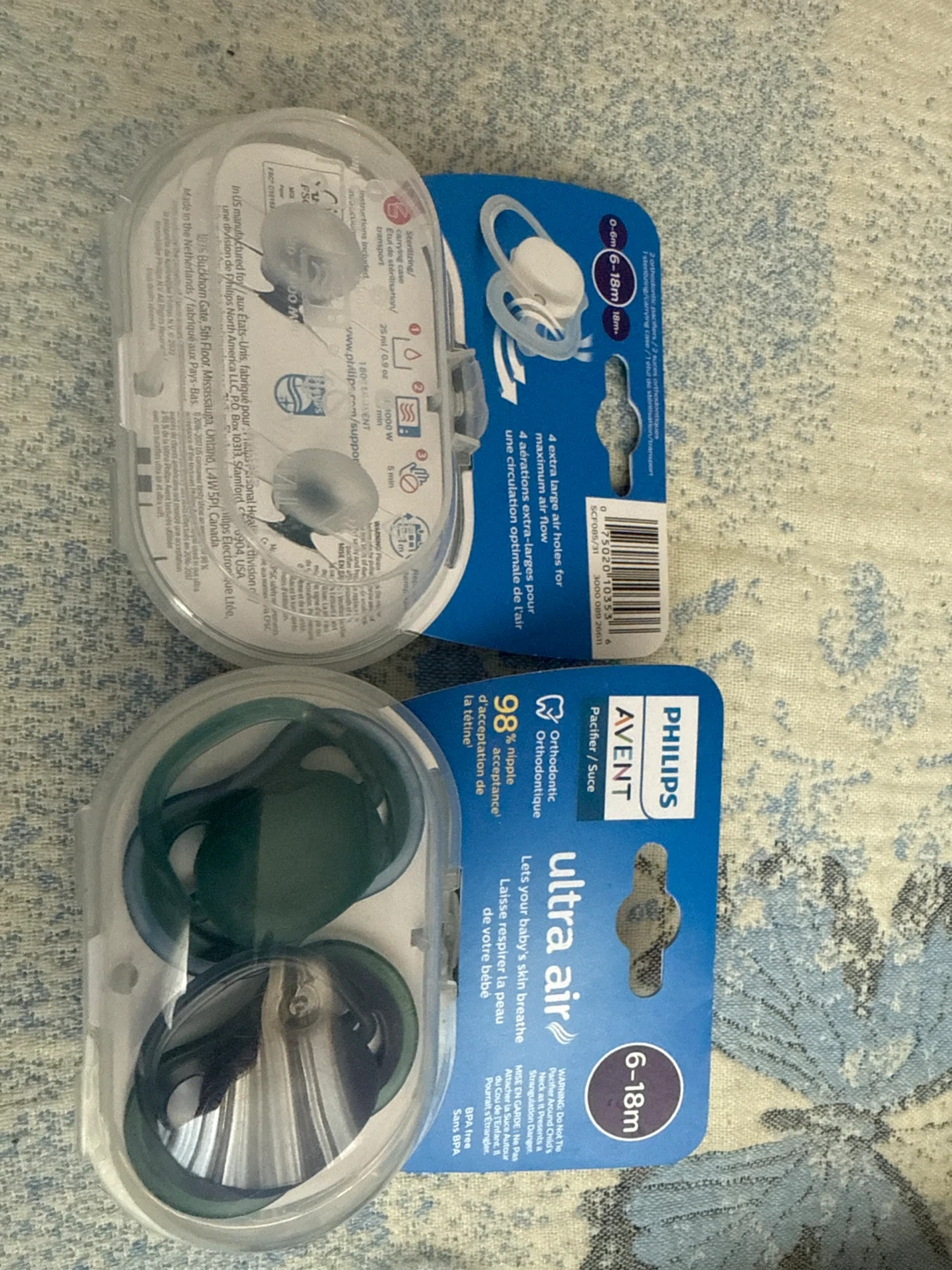 New Philips Avent Ultra Air Pacifiers (6-18m) - photo 2