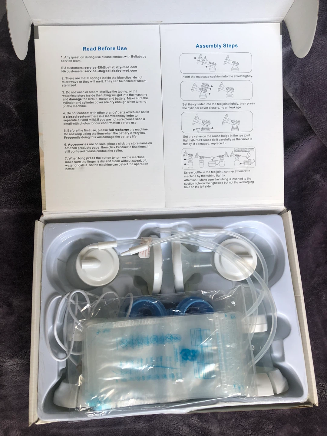 Bellababy Duo Rechargeable Electric Breastpump - photo 2