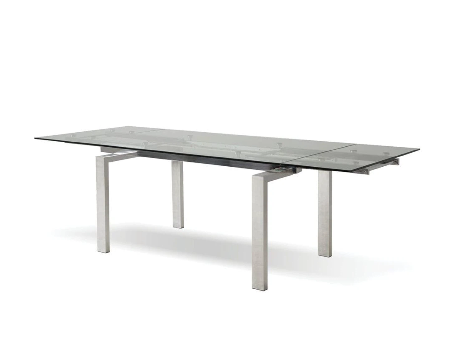 Extendable / Extension Glass Dining Table - photo 2