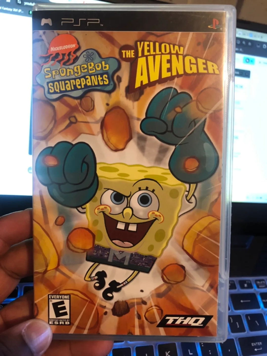 SpongeBob SquarePants: The Yellow Avenger PSP Game