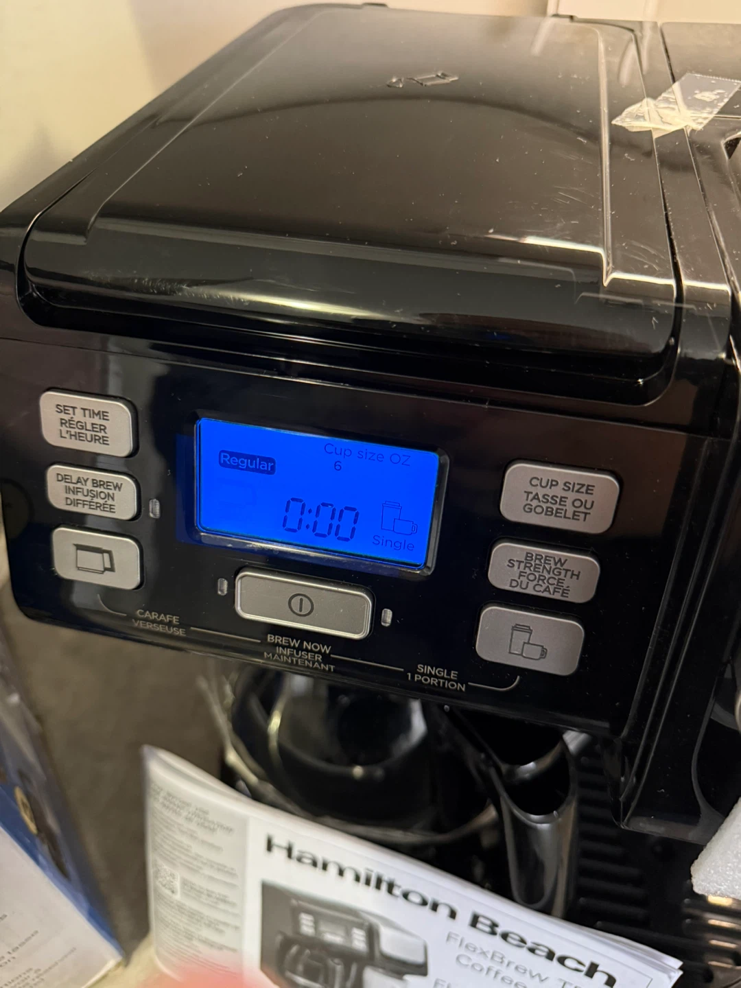 NEW Hamilton Beach FlexBrew Trio 2-Way Coffee Maker - photo 3