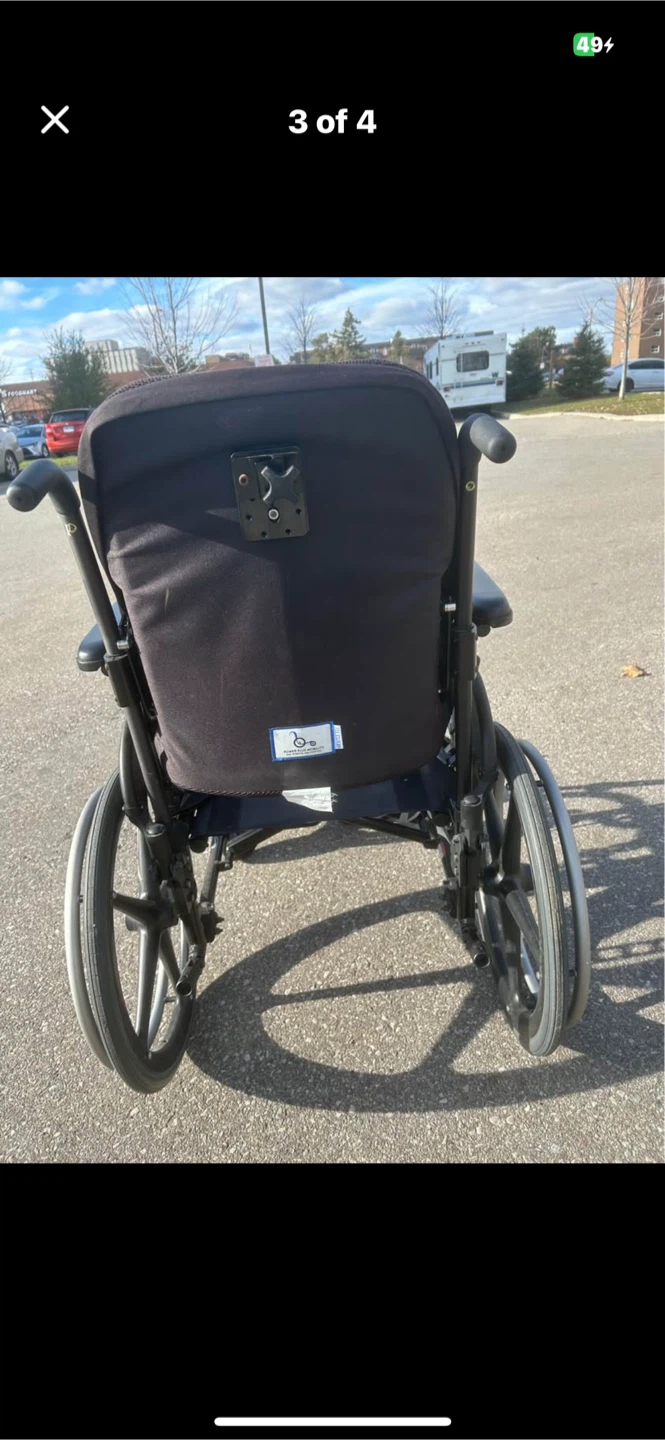 Wheelchair - Black - photo 4