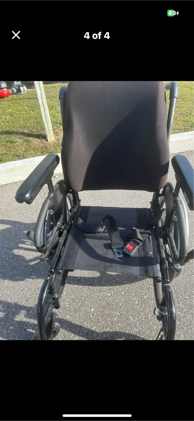 Wheelchair - Black - photo 3