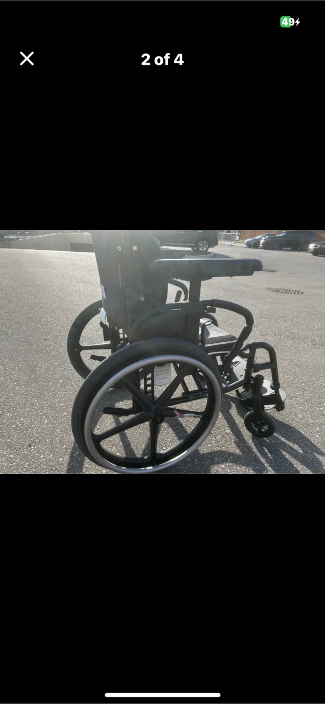 Wheelchair - Black - photo 2