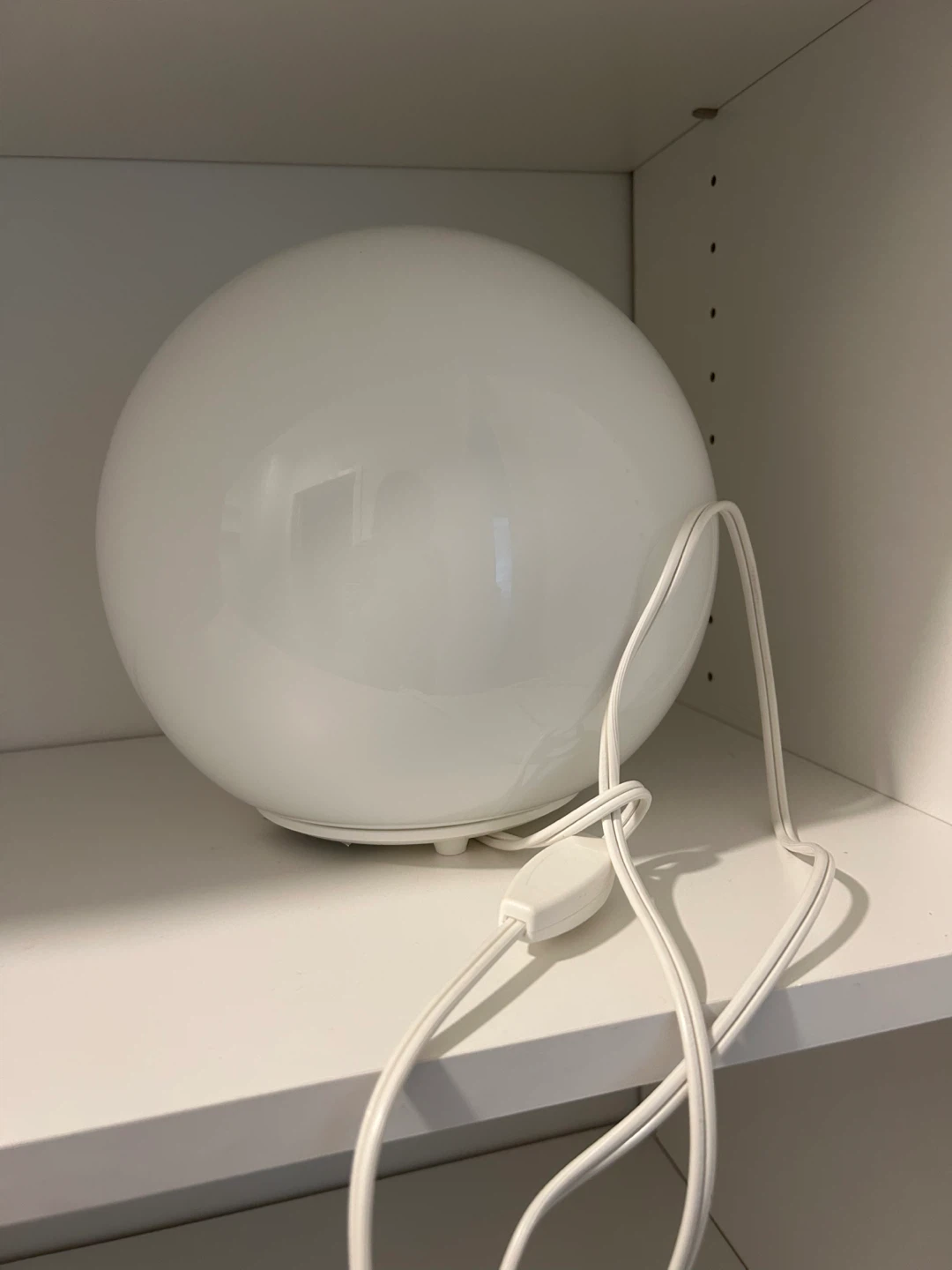 Ikea Fado Table Lamp, White, 10"