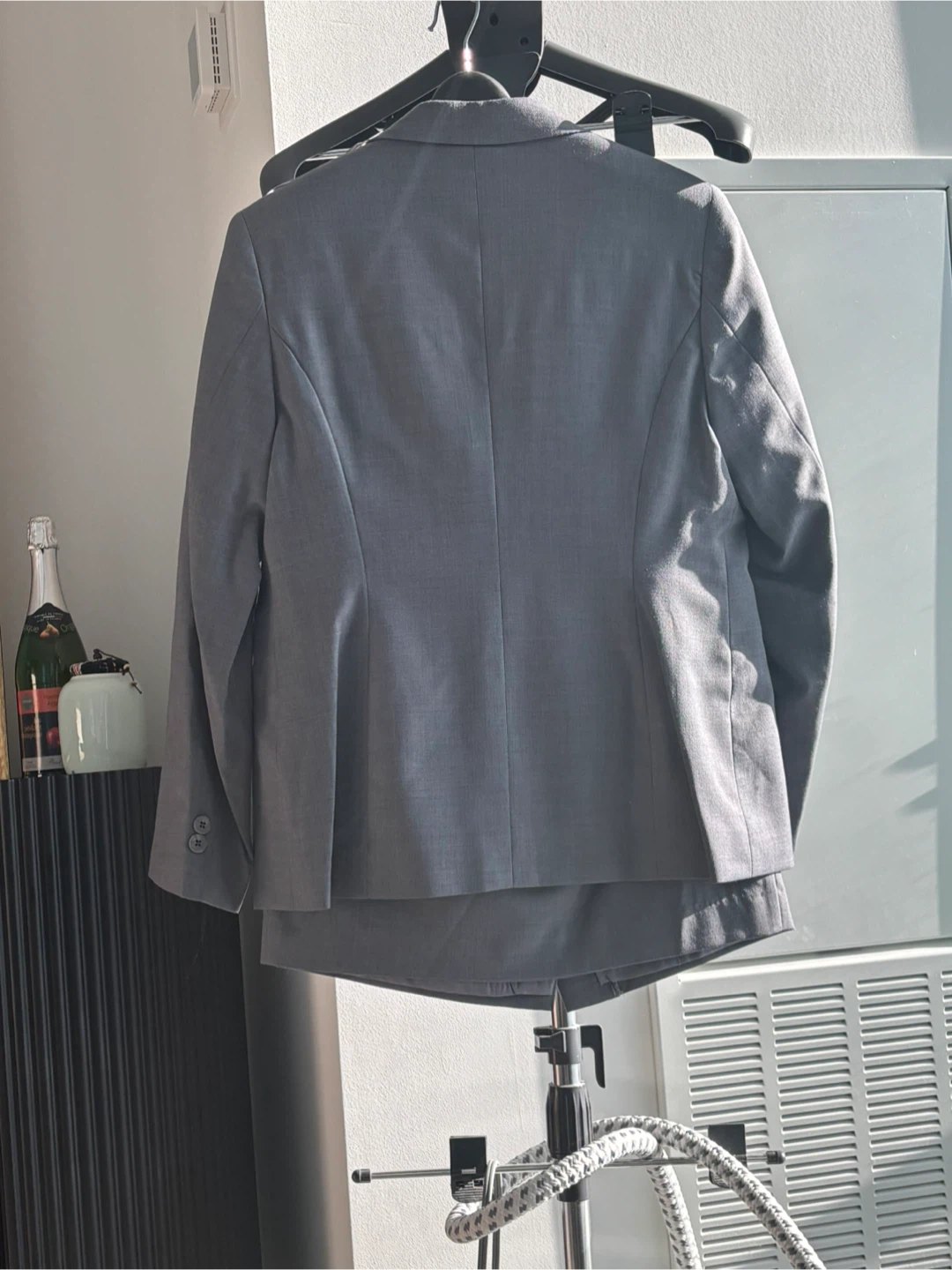 Grey Suit Set (blazer & Skirts) - photo 2