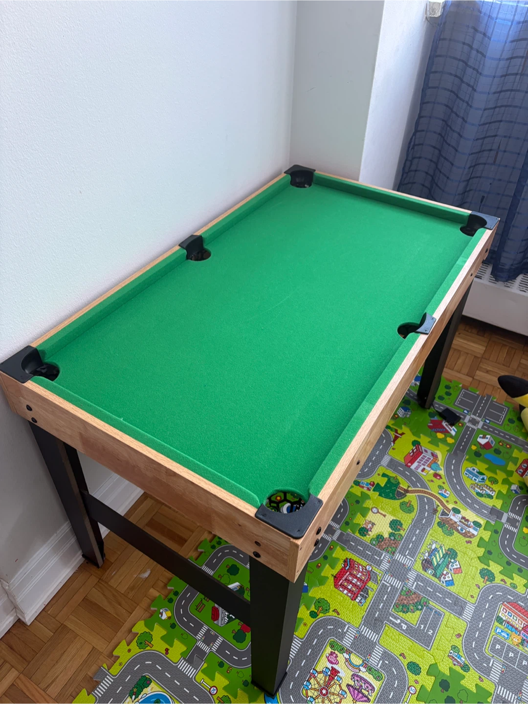 Pool Table with Billiard Balls