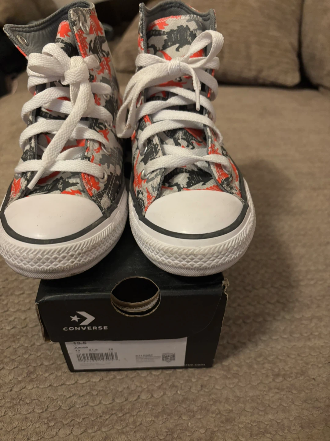 Converse Chuck Taylor All Star Dinosaur High-Top Kids Size 12 - photo 5