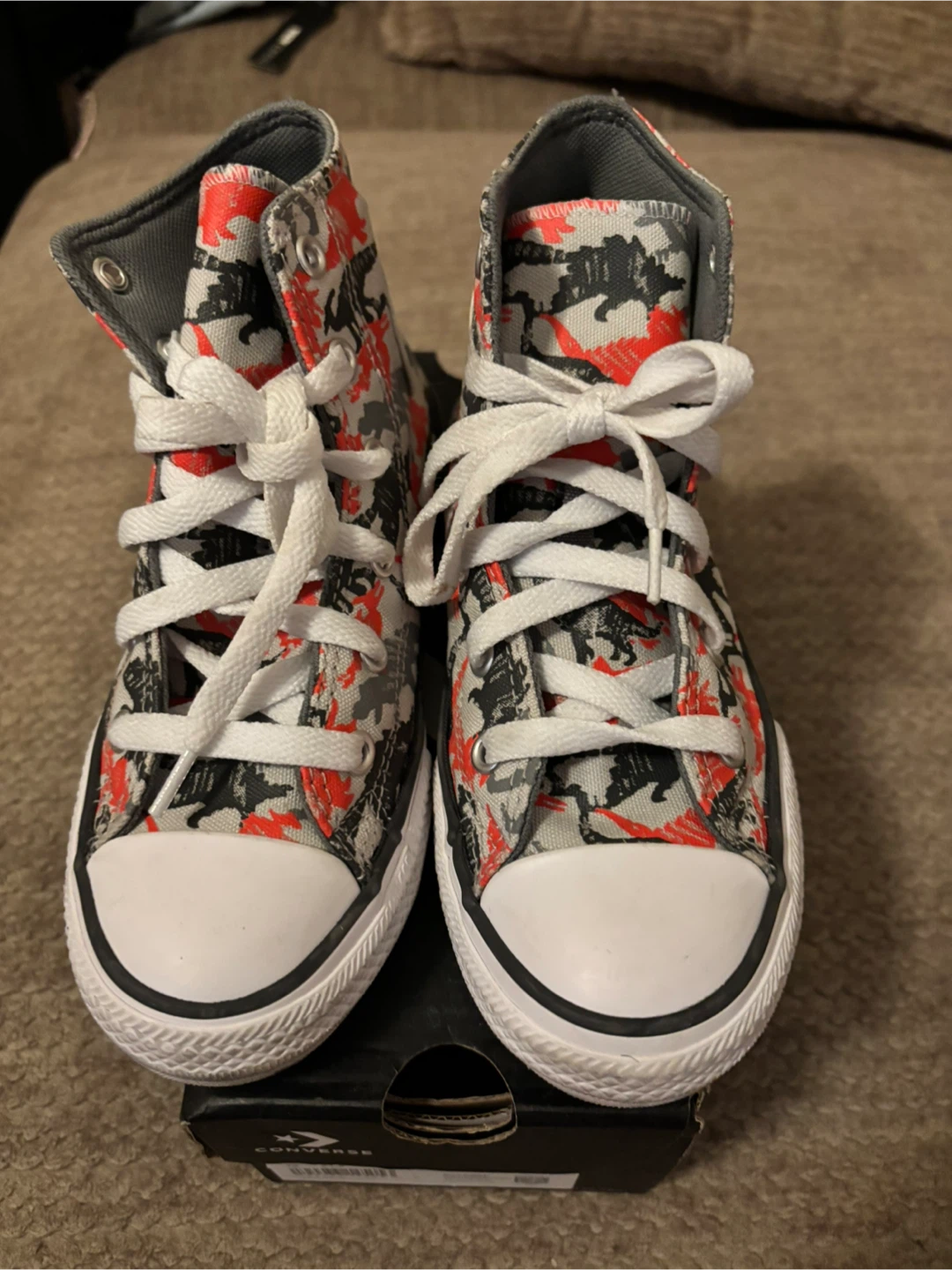 Converse Chuck Taylor All Star Dinosaur High-Top Kids Size 12 - photo 4