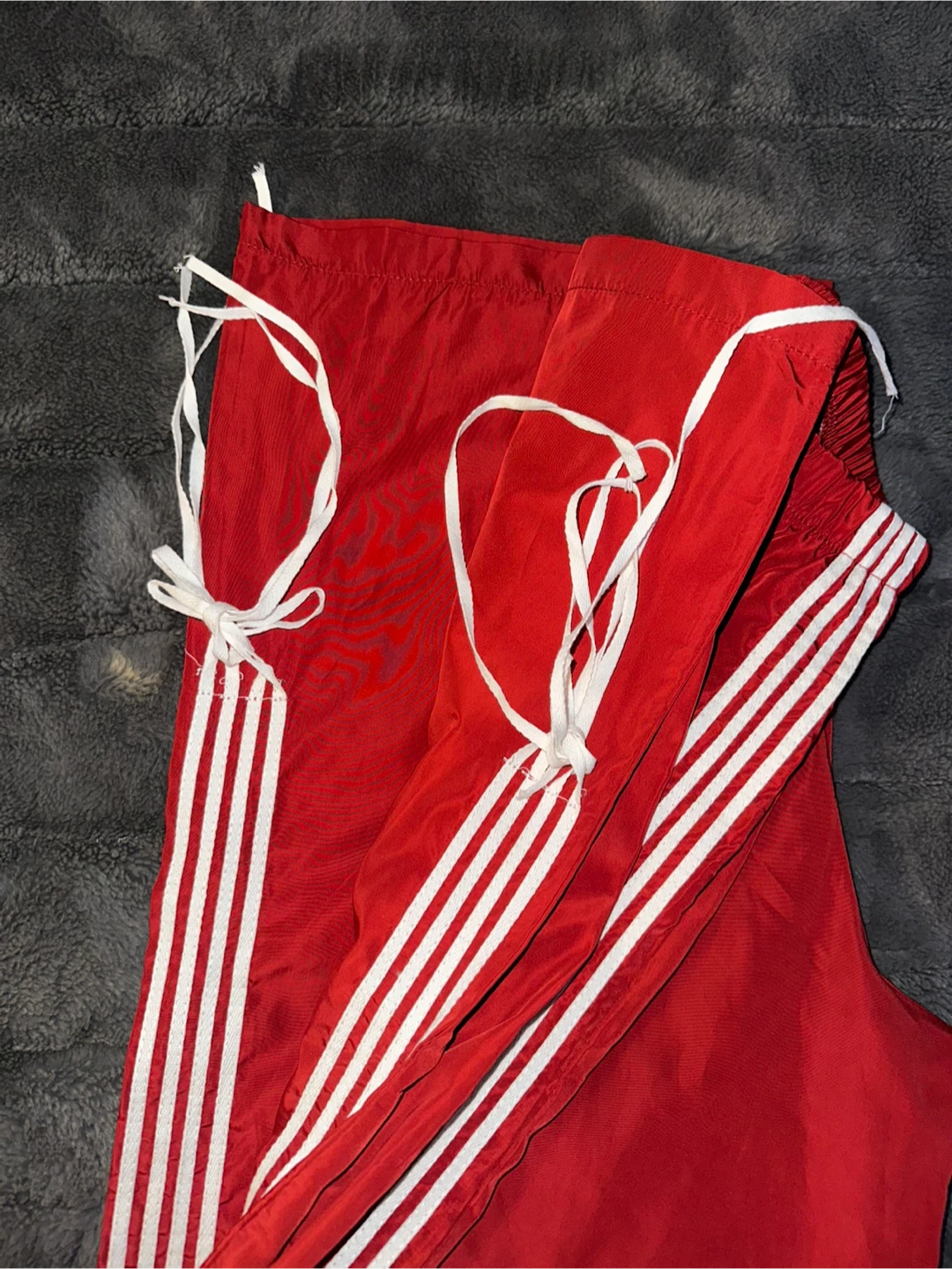 Edikted Red Track Pants Size S - photo 5