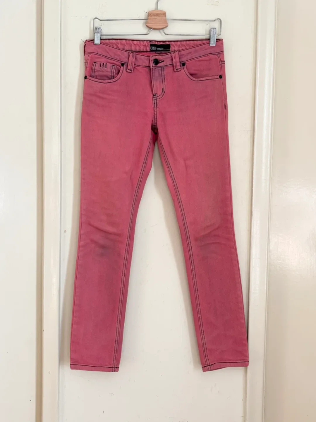 Lee Pink Jeans - Size 29, inseam 28”