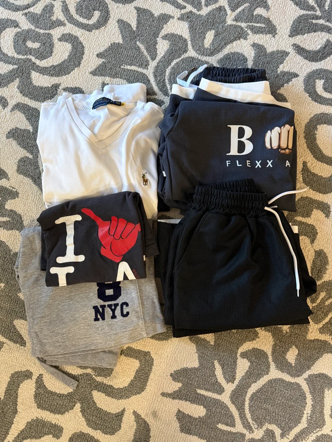 Mixed Clothing Lot - T-shirts and Shorts