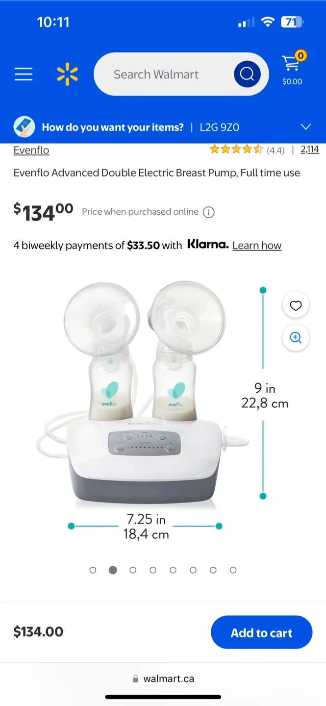 Evenflo Advanced Double Electric Breast Pump