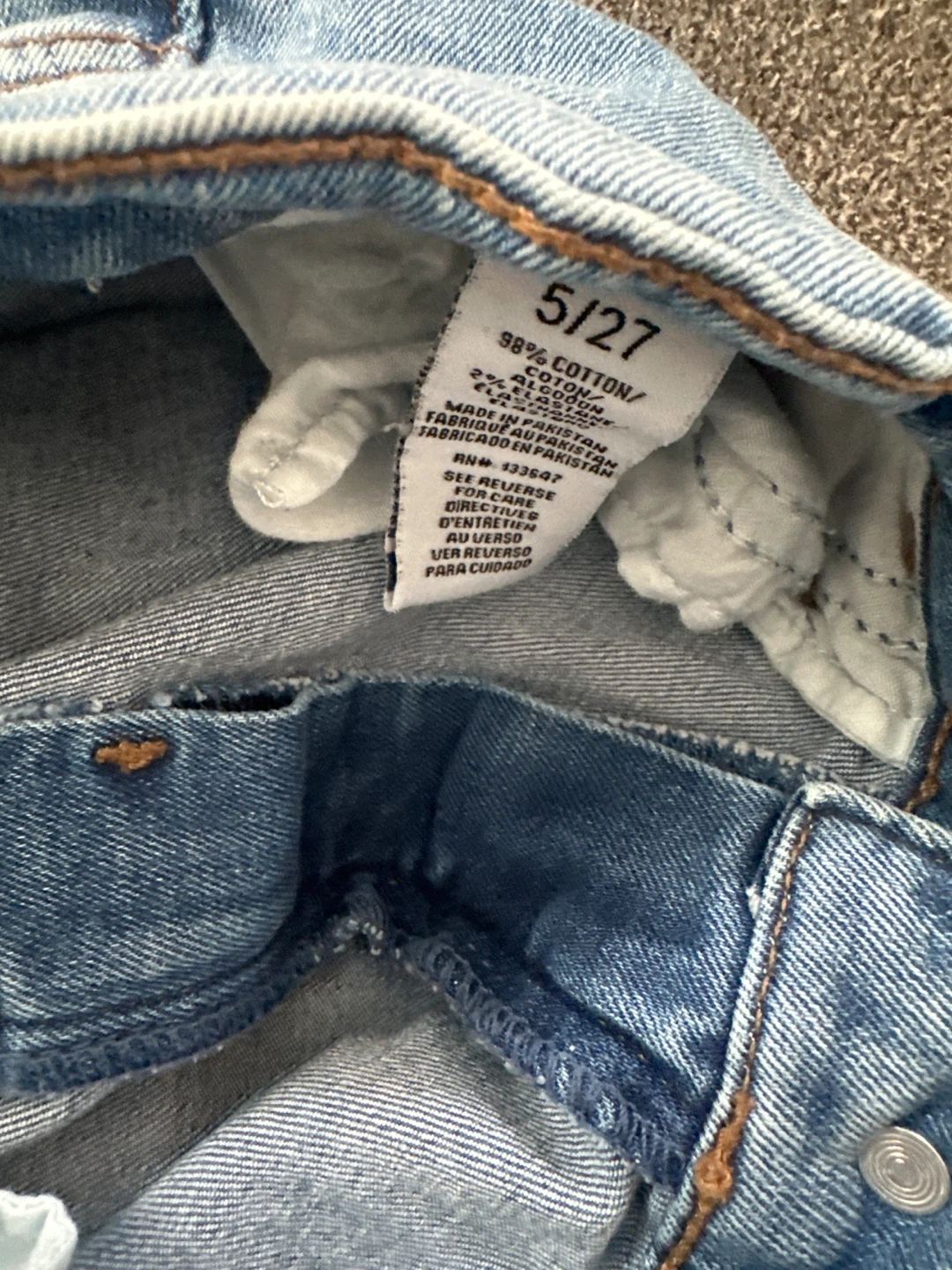 RE Generation Mindful Jeans Size 5/27 - photo 3