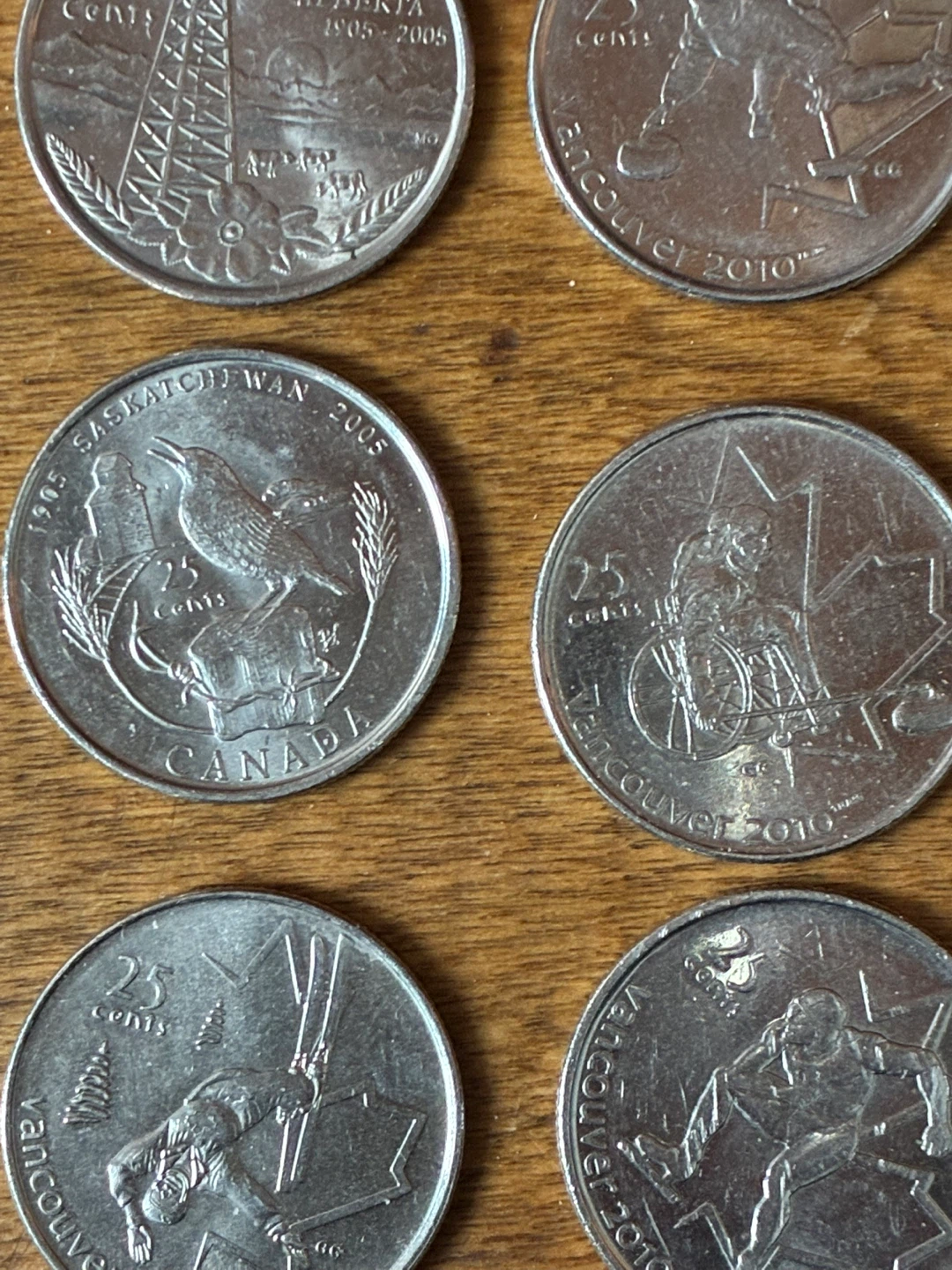 $1  Canada quarter coin money 25 cents special issues - photo 3