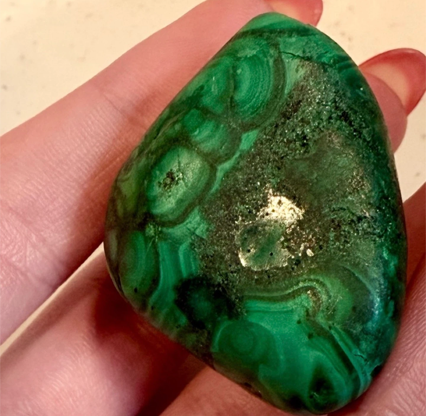 Malachite WithUnique Sparkle, Flash & Patterns 79.36 g - photo 2