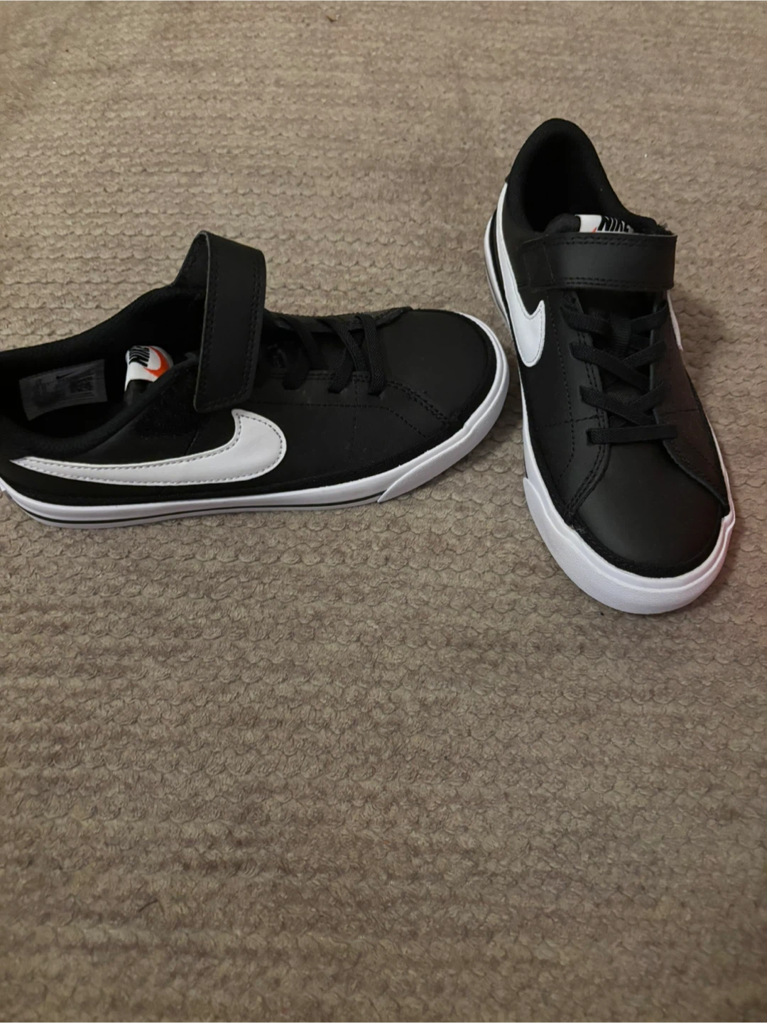 Nike Court Legacy PSV Black/White Size 1Y - photo 4