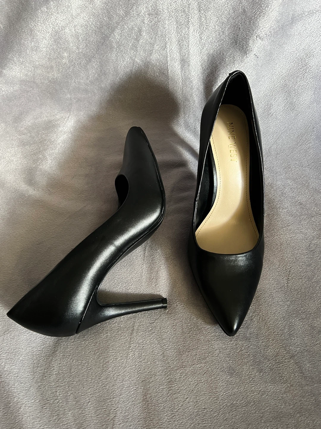 Nine West Black Heels, Size 8