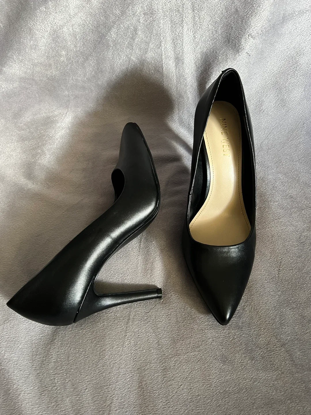 Nine West Black Heels, Size 8